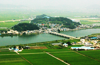 죽도모연 오봉산(竹島暮煙 五峯山) 이미지