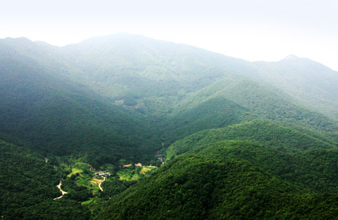 明月満山 宝蓋山